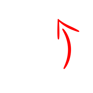 flèche rouge