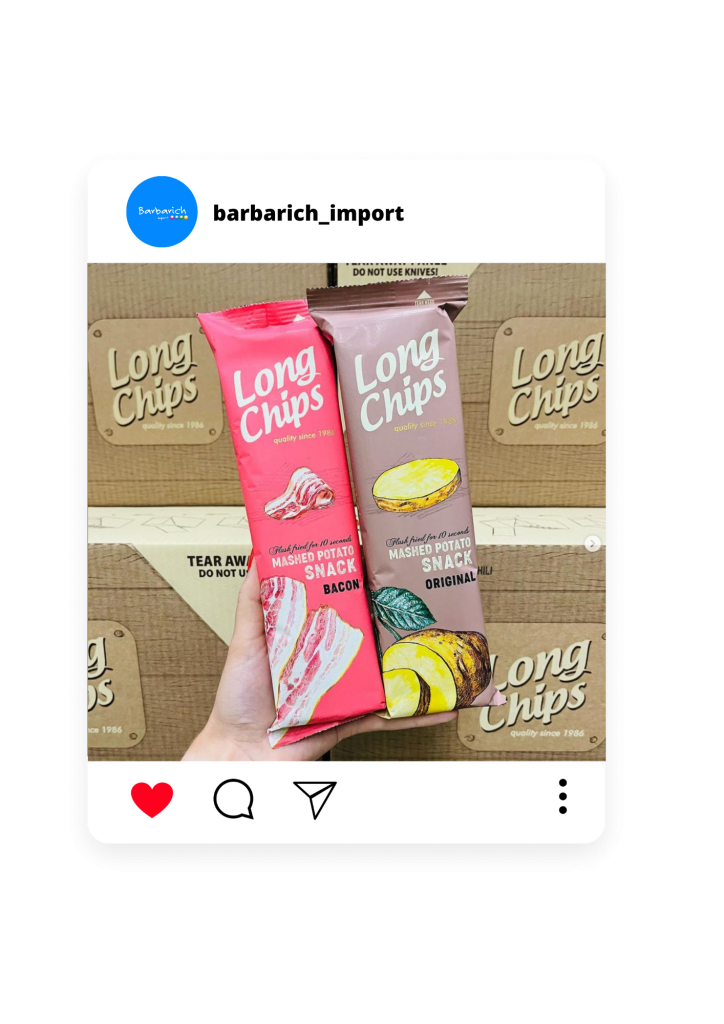 Post Instagram de Barbarich import